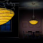 Vienna Thin – Purple: Chandelier