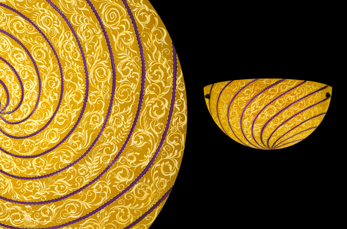 Vienna Thin – Purple: Sconce