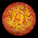 Swing – Red & Gold: Chandelier