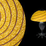 Vienna Thin – Purple: Table Lamp