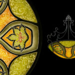 Fern – Green: Chandelier