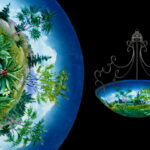 Landscape by Mikael Darni: Chandelier