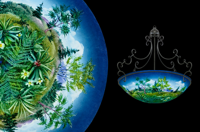 Landscape by Mikael Darni: Chandelier