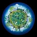 Landscape by Mikael Darni: Chandelier