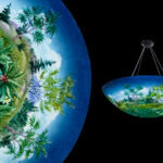 Landscape by Mikael Darni: Chandelier