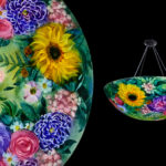 Floral by Mikael Darni – Green: Chandelier