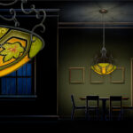 Fern – Green: Chandelier