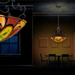 Ibis – Wine: Chandelier