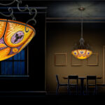 Madame Butterfly – Gold: Chandelier