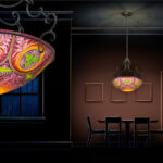 Madame Butterfly – Cinnamon: Chandelier