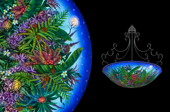 Moonscape by Mikael Darni: Chandelier