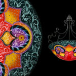 Mir – Red & Black: Chandelier