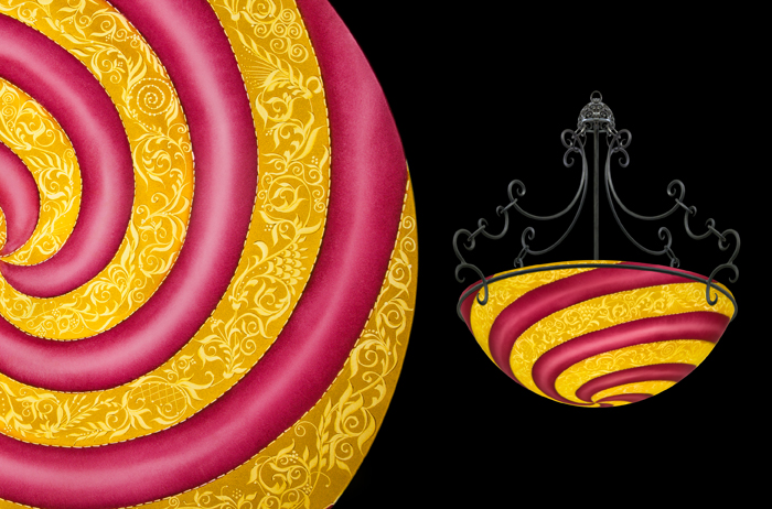 Vienna Bold – Rose: Chandelier