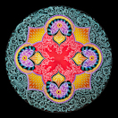 Mir – Red & Black: Chandelier