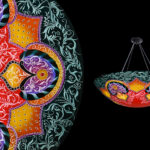 Mir – Red & Black: Chandelier