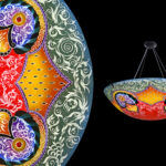 Mir – Red & Green: Chandelier