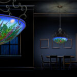 Moonscape by Mikael Darni: Chandelier