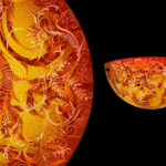 Swing – Red & Gold: Sconce