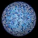 Swing Slate Blue: Chandelier