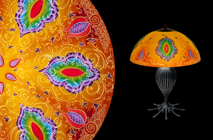 Kaz – Orange: Table Lamp