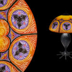 Madame Butterfly – Gold: Table Lamp