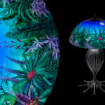 Moonscape by Mikael Darni: Table Lamp