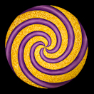 Vienna Bold – Purple: Chandelier