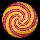 Vienna Bold – Purple: Chandelier