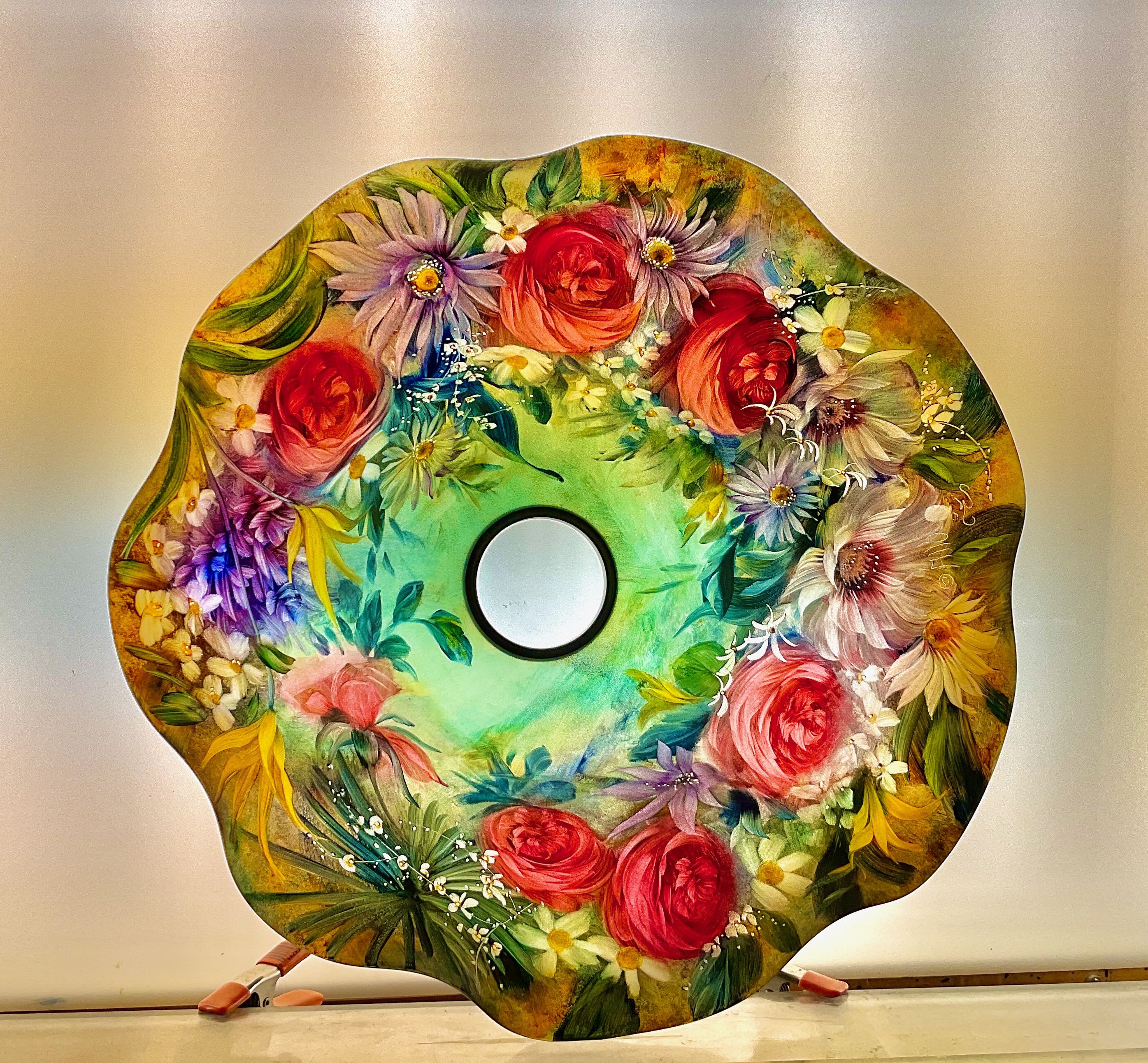 Orig fluted shade full view